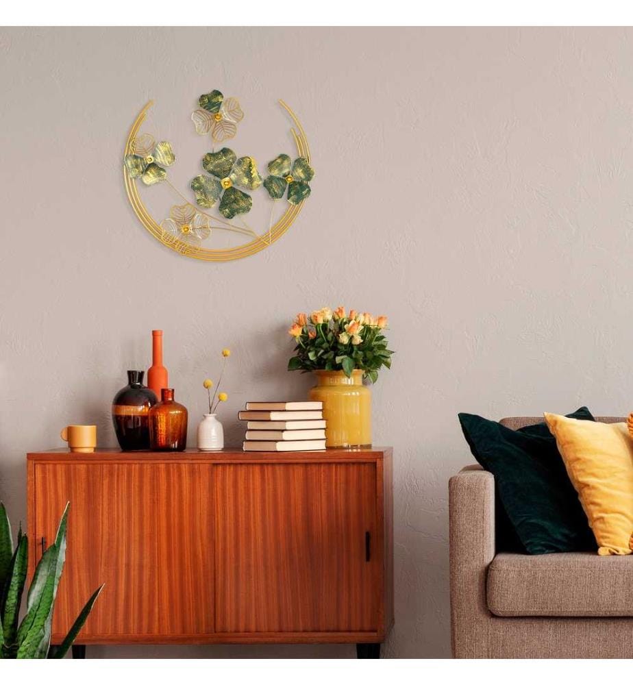 Wallxpert Decorative Metal Wall Accessory, Green… | DeinDeal