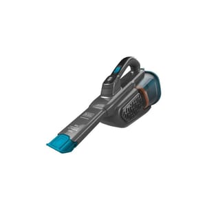 BLACK+DECKER Aspirateur à main sans fil 24 Wh 12 V Lithium Bleu/Titane