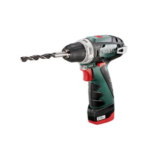 METABO - Perceuse-visseuse sans fil PowerMaxx BS Basic 12 V Kit 2x 2.0 Ah