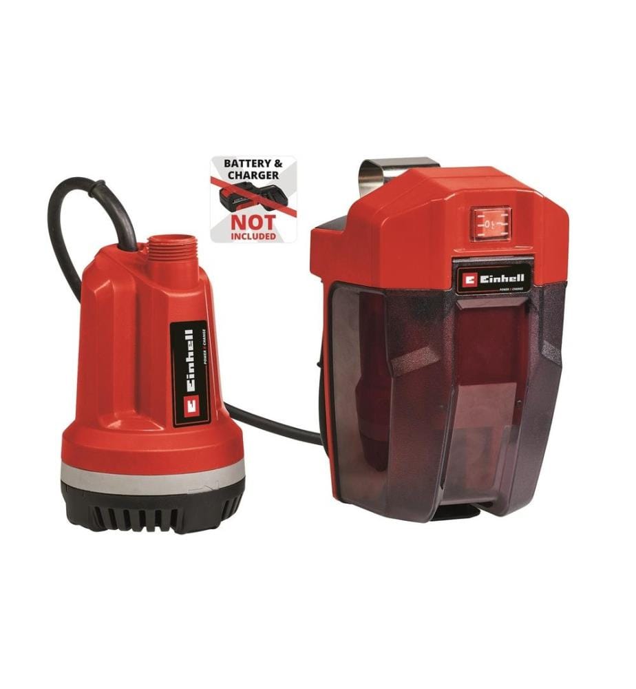 EINHELL - Pompe à eau claire sans fil GE-PP 18 RB Li Solo