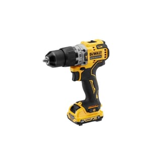DEWALT - Perceuses à percussion sans fil 12 V, 2 x 2 Ah batterie, Kit