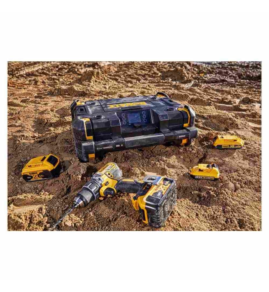 DEWALT - Radio de chantier DWST1 avec fonction de recharge, DAB+, Solo