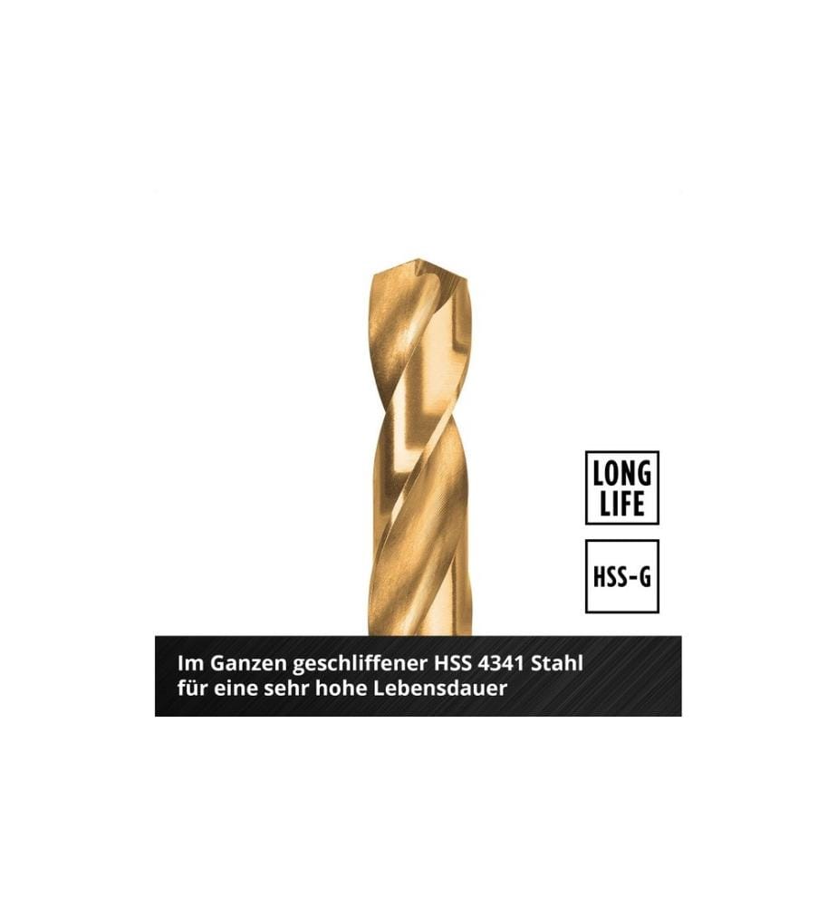 EINHELL - Metallbohrer-Set HSS-TiN 13tlg LS