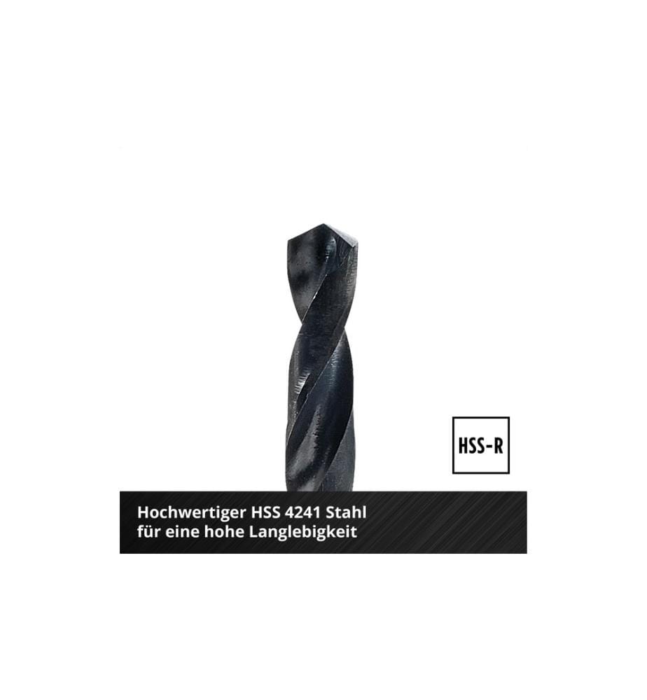 EINHELL - Metallbohrer-Set HSS-R 6tlg LS