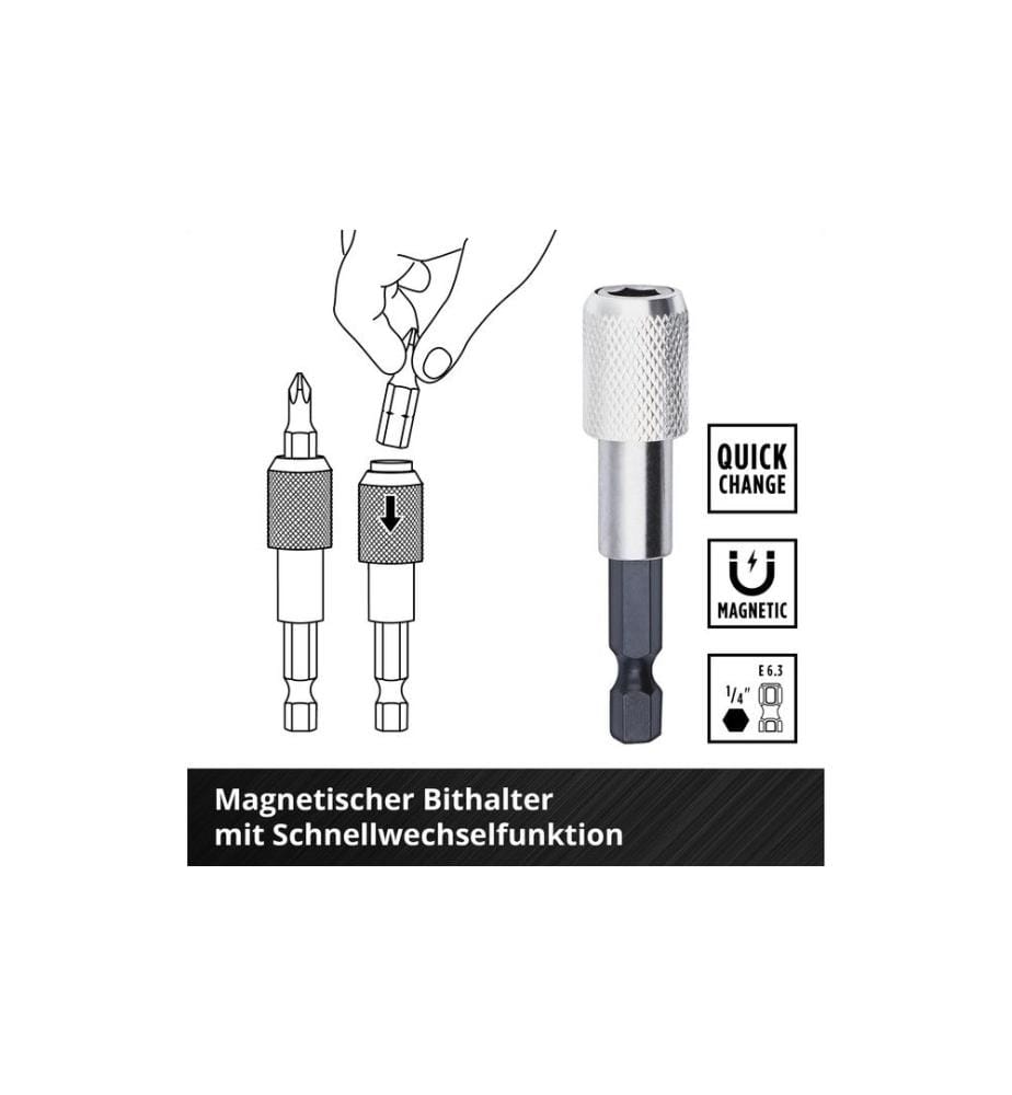 EINHELL - Bit-Set L-CASE Kassette 40tlg LS