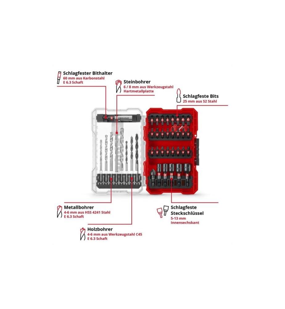 EINHELL - Bit-Set M-CASE Kassette Mix 39tlg LS
