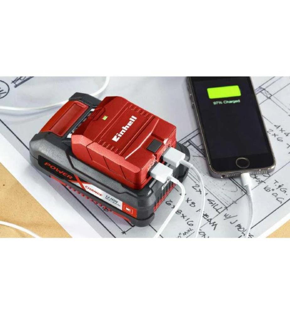EINHELL - Adapter TE-CP 18 Li USB-Solo USB-Akku-Adapter
