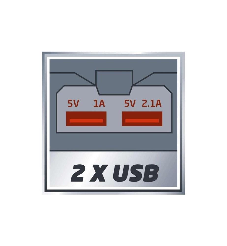 EINHELL - Adapter TE-CP 18 Li USB-Solo USB-Akku-Adapter