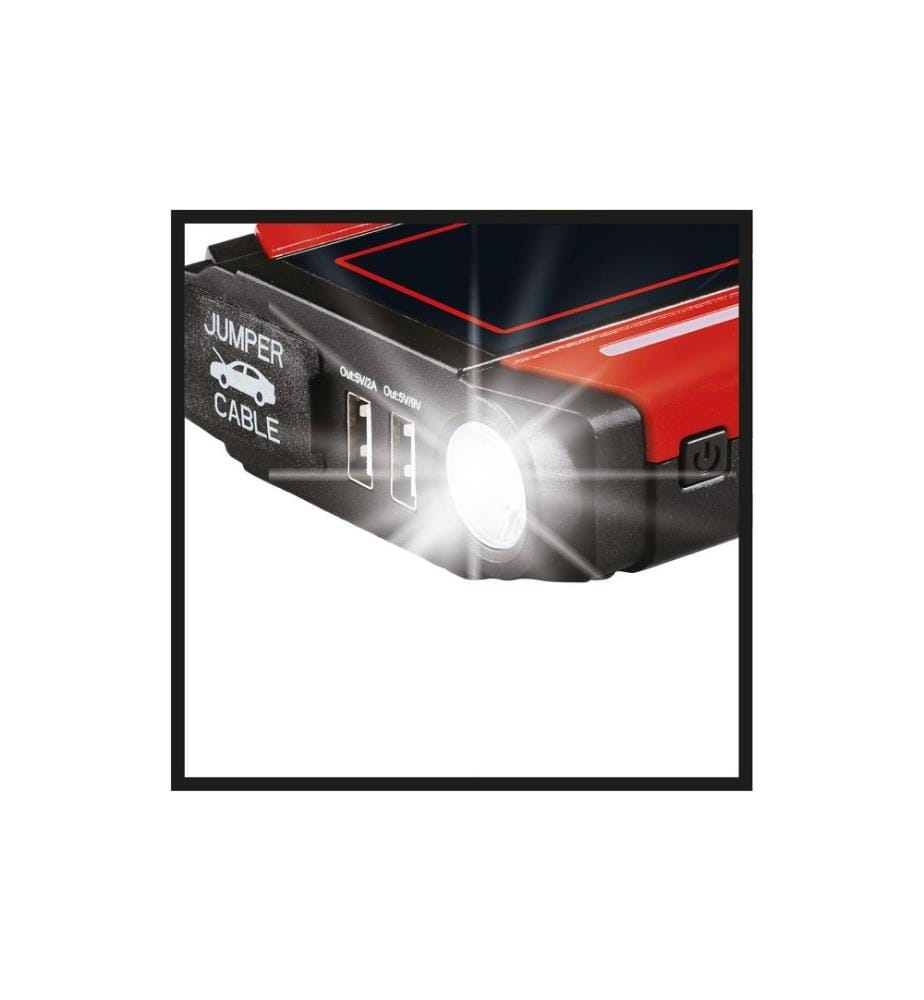EINHELL AUTOMOTIVE - Batterie de démarrage avec fonction de chargement CE-JS 18 / 12V/ 300A