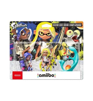 NINTENDO - amiibo Splatoon – Octoling Blue, Inkling Yellow, Smallfry