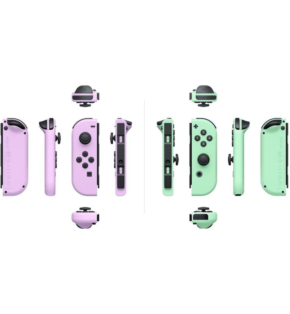 NINTENDO - Manette pour Switch Joy-Con Set violet pastel/vert