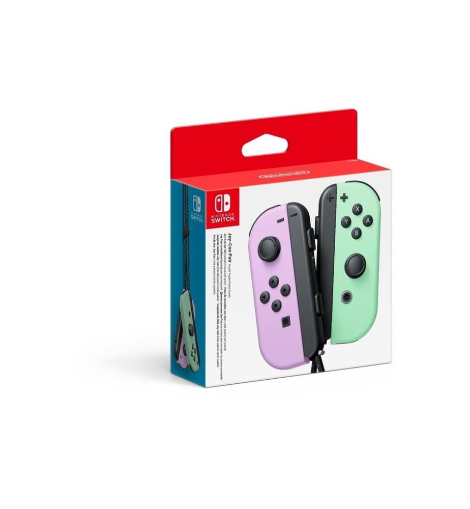 NINTENDO - Manette pour Switch Joy-Con Set violet pastel/vert