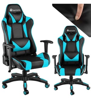 Chaise gamer TWINK - noirazur