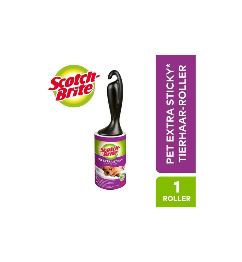 SCOTCH-BRITE - Rouleau adhésif pour vêtements SCOTCH-BRITE - Pet 1 pièce, 48 feuilles