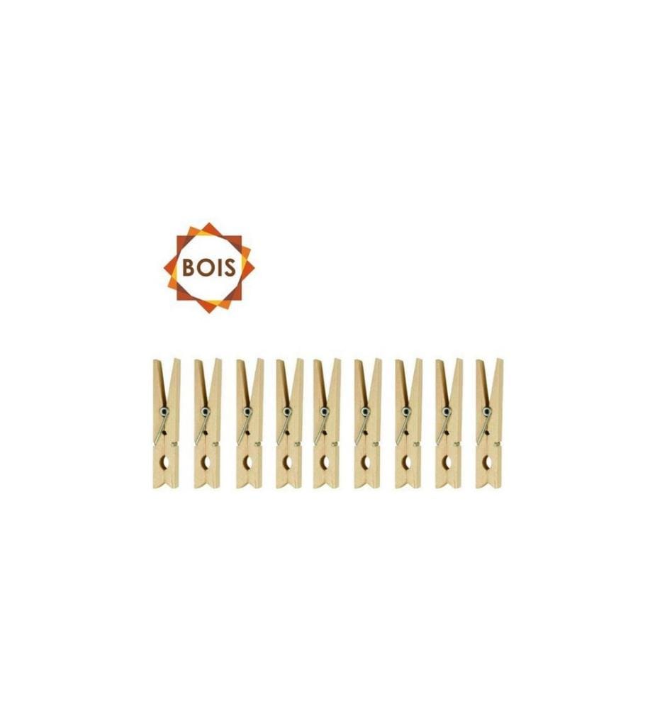 MSV - Pinces à linge 10 cm, 24 Pièce/s