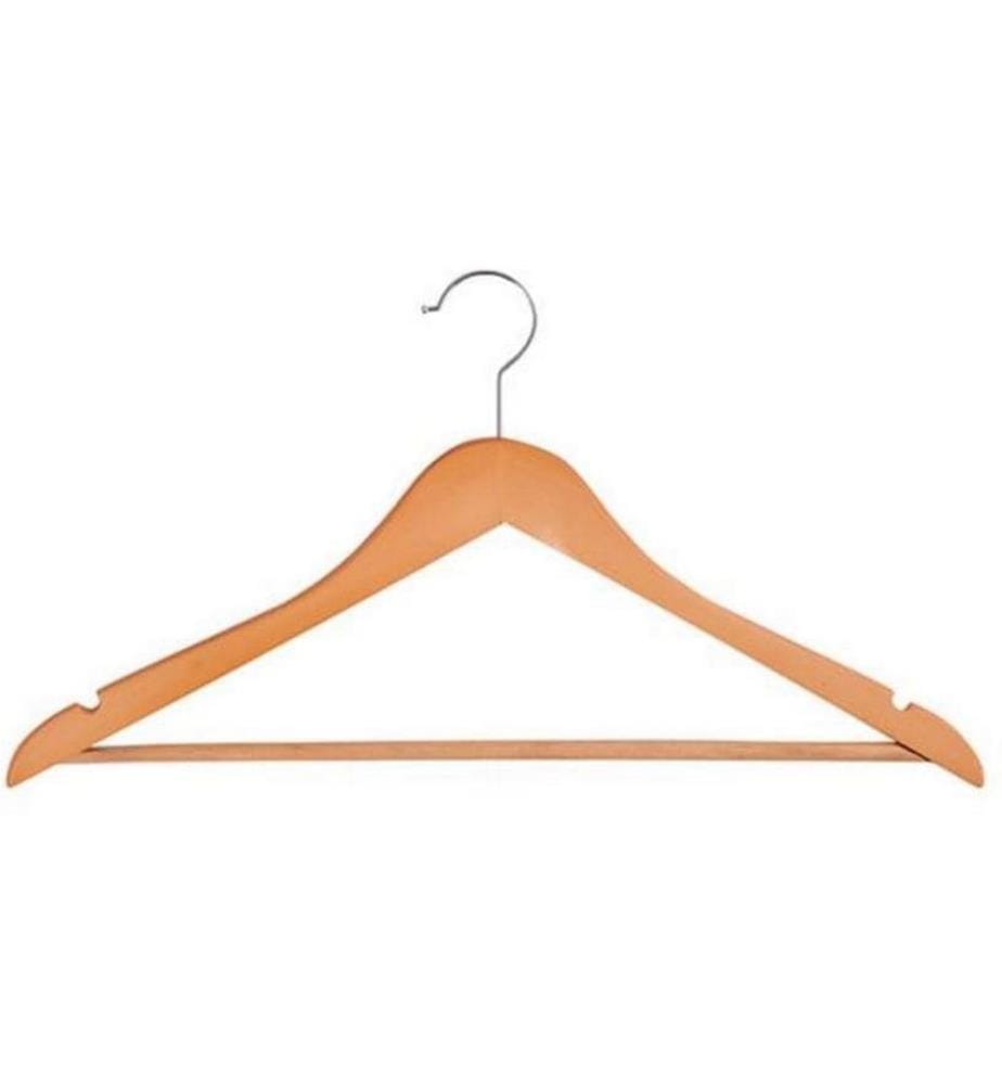 MSV - Kleiderbügel 10 Stück, Beige