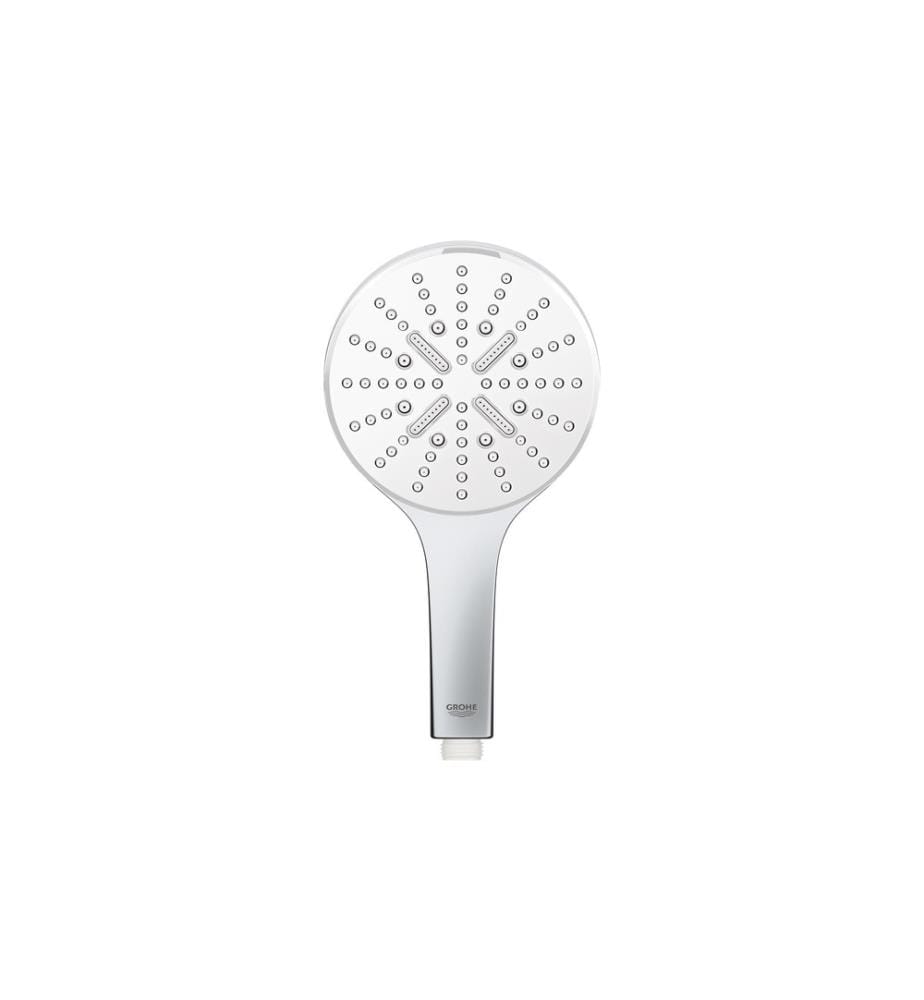 GROHE - Douchette manuelle Rainshower Smartactive 130 EcoJoy Moon White