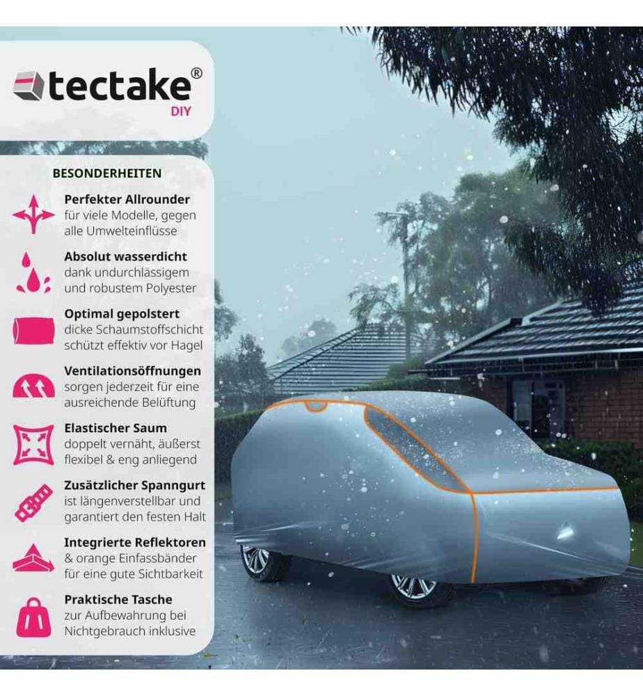 Bâche de voiture anti-grêle imperméable et respirante - SUV VAN BIG 571 x 203 x 120 cm