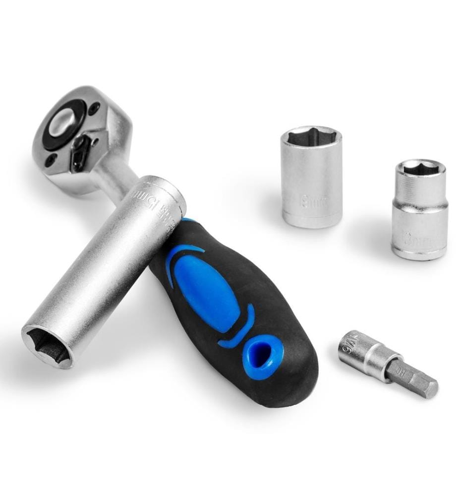 Valise à Outils avec 94 Pièces Acier Chrome Vanadium - noir