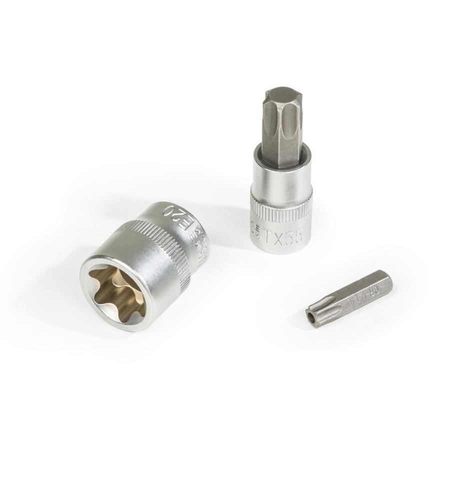 Coffret à Outils avec 34 Pièces en Acier Chrome Vanadium - bleu