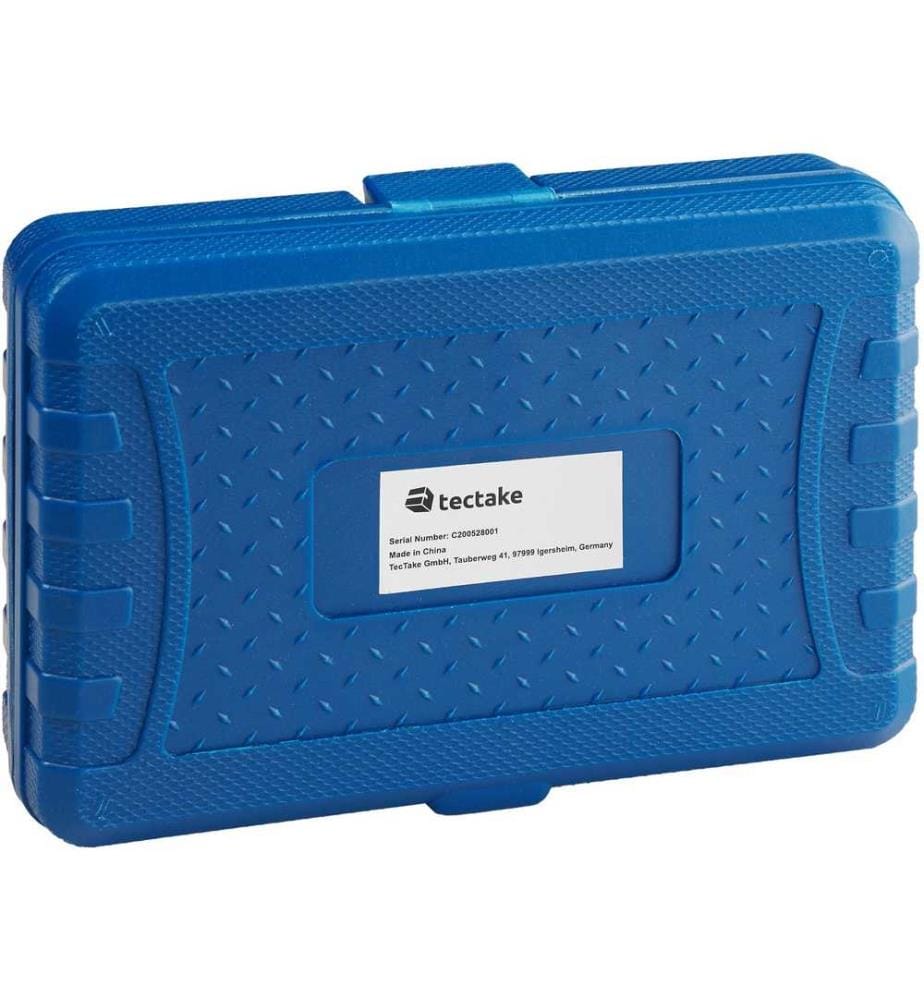 Coffret à Outils avec 34 Pièces en Acier Chrome Vanadium - bleu