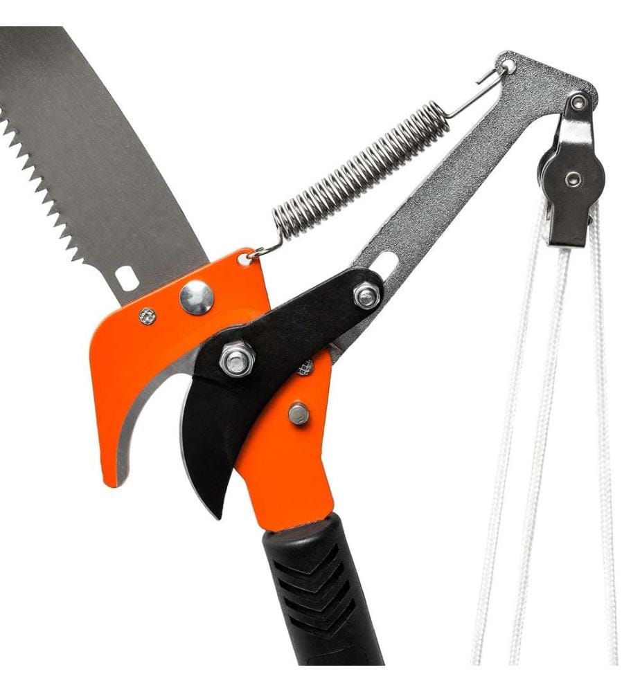 Teleskop Astschere mit Säge - grün