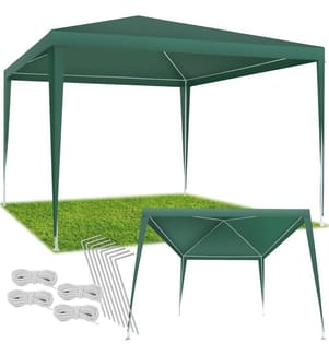 Pavillon Kara 3x3 m - grün