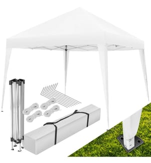 Faltbarer Pavillon Linosa 3x3 m - weiss