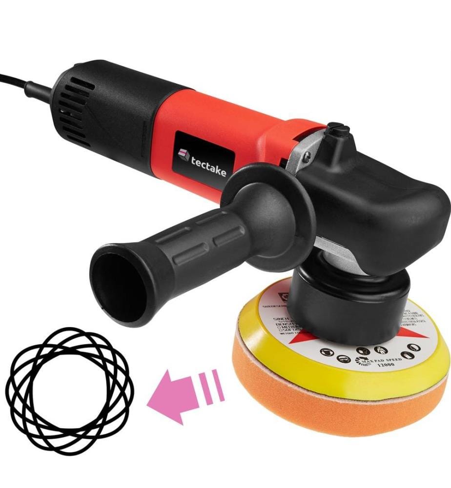 Lustreuse Polisseuse Rectifieuse Excentrique 710W avec valise - 25 pièces
