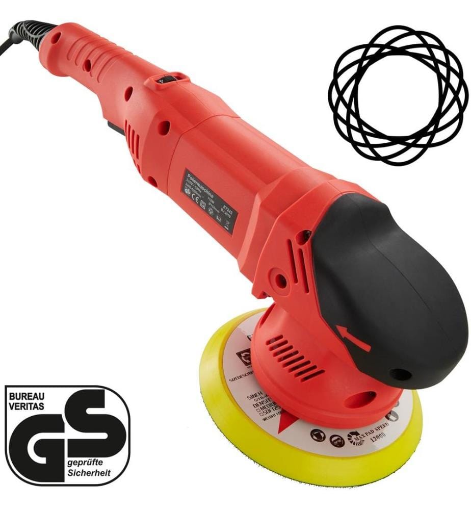 Lustreuse Polisseuse Rectifieuse Excentrique 710W - 26 pièces