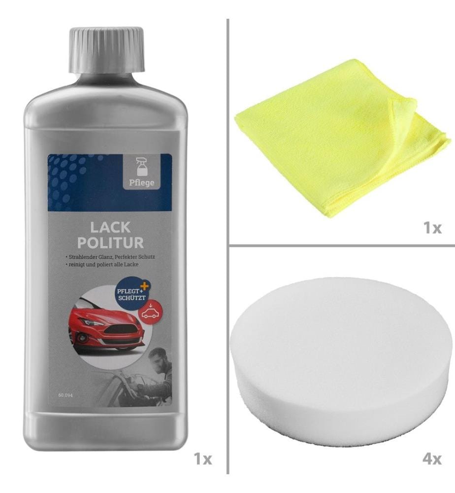 Lustreuse Polisseuse Rectifieuse Excentrique 710W - 17 pièces avec polish