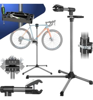 Pied d'atelier vélo - noir