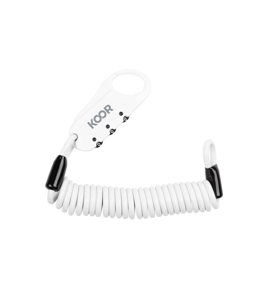 KOOR - Antivol pour vélo Caavo Mini Blanc