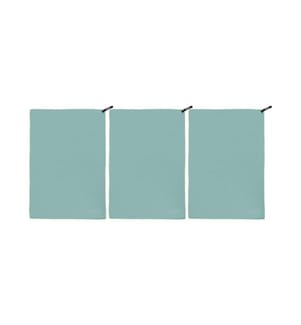 KOOR - Badetuch Silva Verde 3er-Pack M 65 x 90 cm