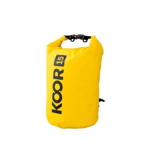 KOOR - Sac étanche Zaaino jaune 15 l