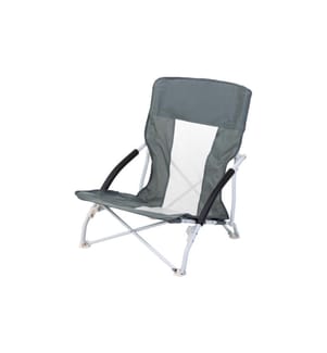KOOR - Chaise de plage Puoolo, Gris foncé