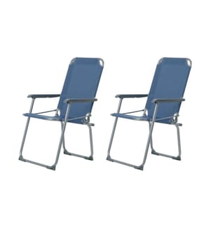 KOOR - Chaise de camping Comodo Blu, 2 pièces