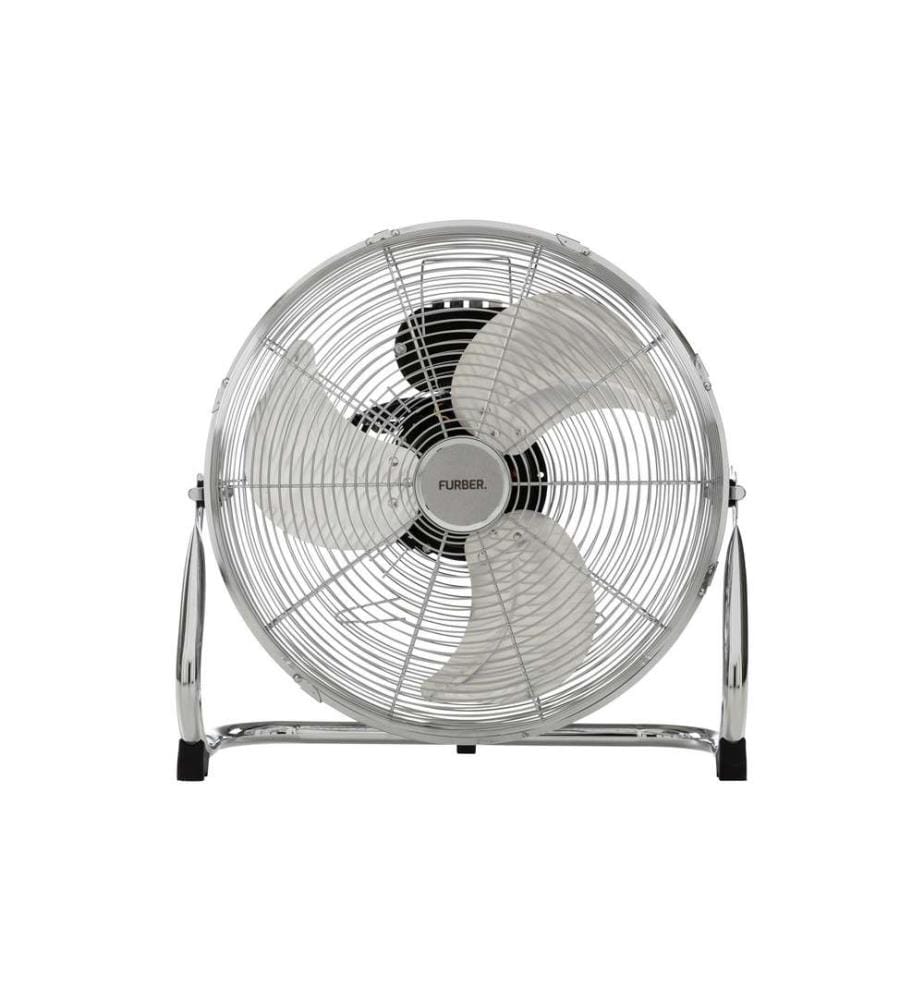 FURBER - Ventilateur au sol Vayu-Industry 16'' Chrome