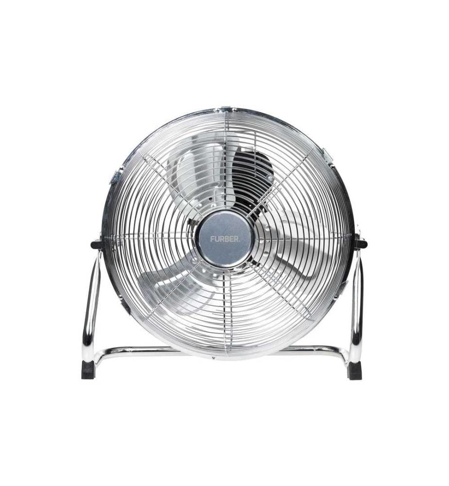 FURBER - Ventilateur au sol Vayu-Industry 12'' Chrome