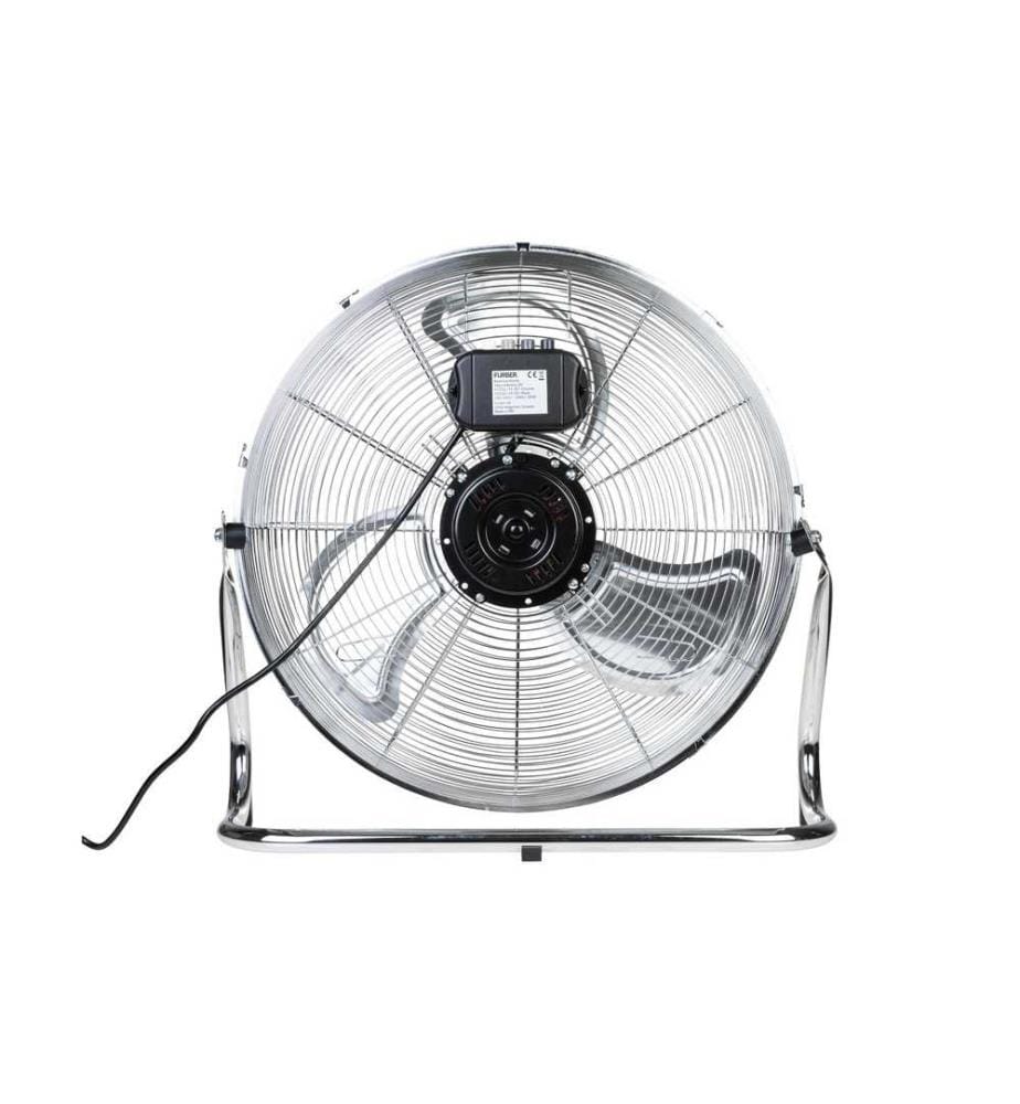 FURBER - Ventilateur au sol Vayu-Industry 20'' Chrome
