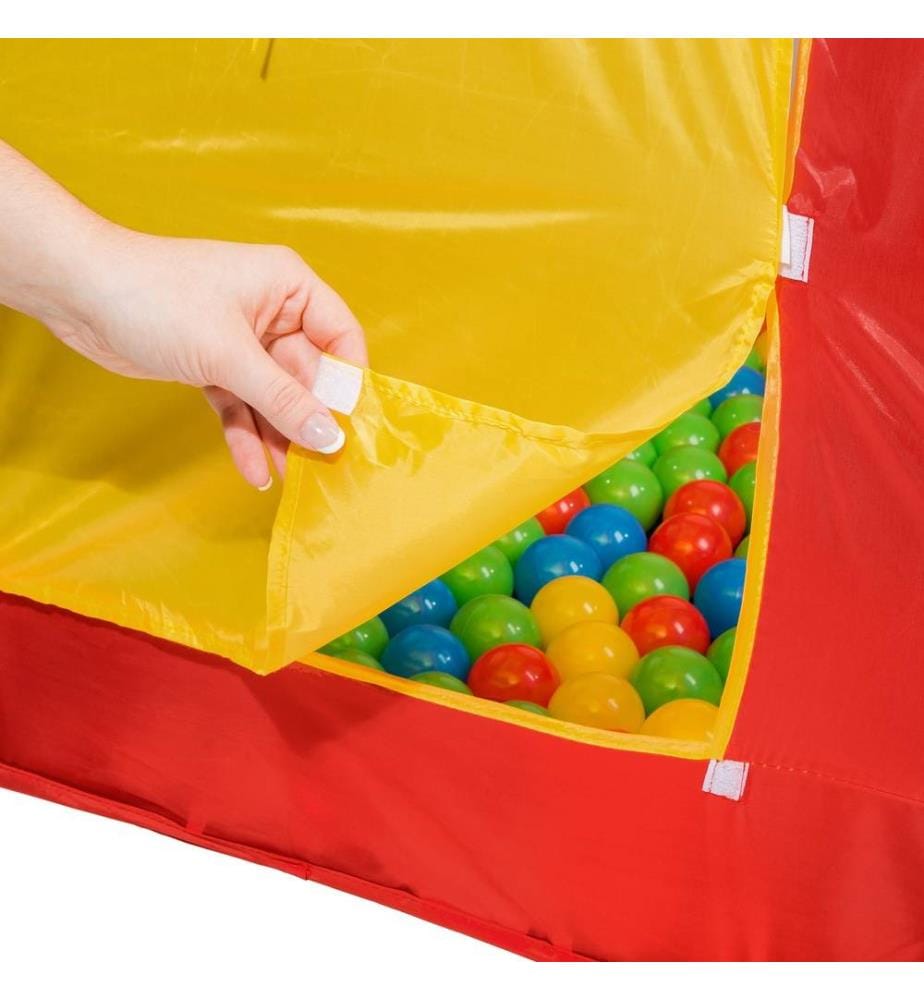 Spielzelt mit 200 Bällen - bunt