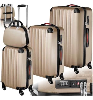 Set de 4 valises PUCCI - champagne