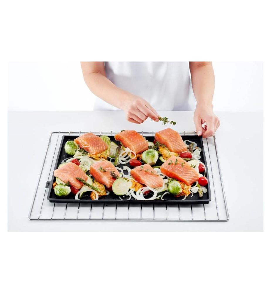 Lékué - Tapis de cuisson Silicone, noir, 40 x 30 cm