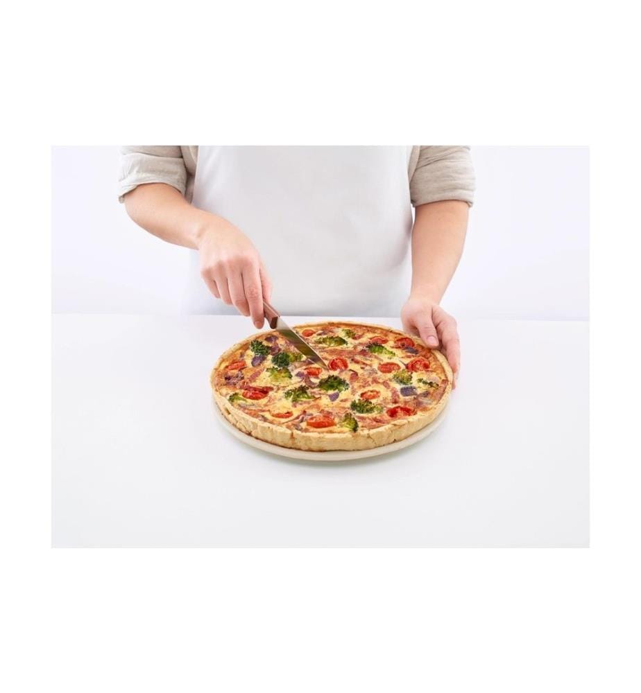 Lékué - Quiche-Backform ø 28 cm, Rot / Weiss