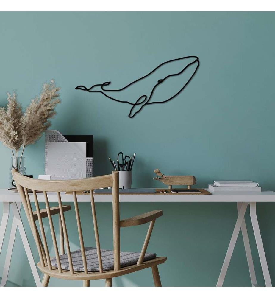Wallxpert Decorative Metal Wall Accessory, Black… | DeinDeal
