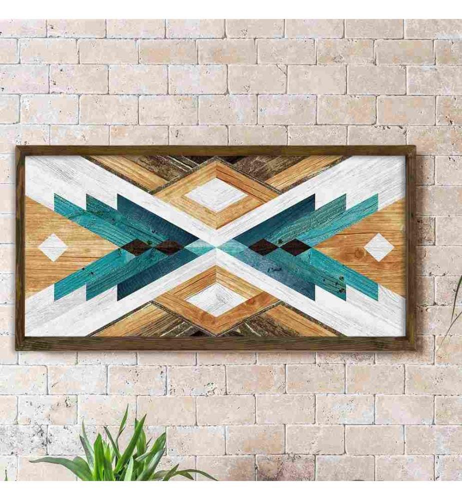 Wallxpert Decorative Framed MDF Painting, Multic… | DeinDeal