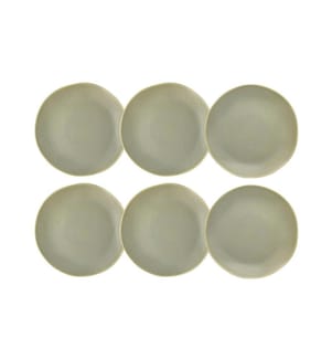 VILLA COLLECTION - Assiette non décorative Shoku Ø 27 cm, 6 Pièce/s, Vert
