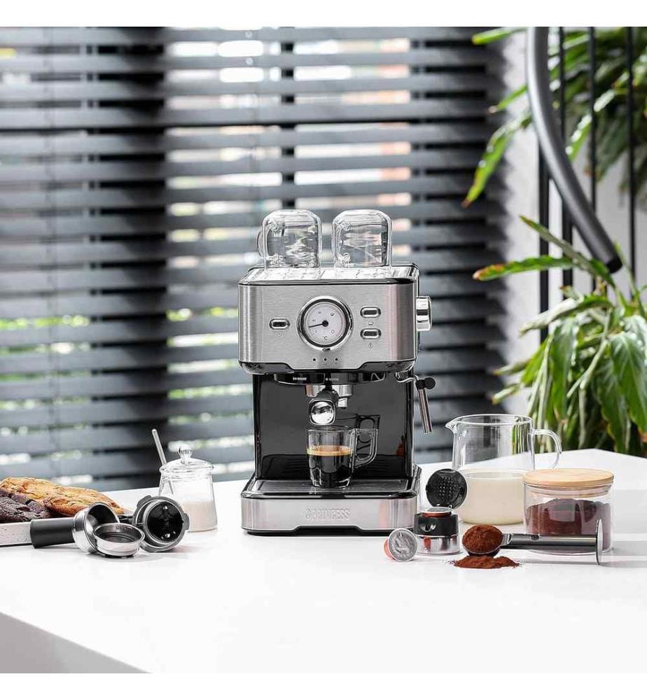 Machine à expressos 249412 - 1,5L- 20 bars - compatibles avec les capsules Nespresso