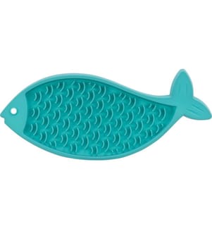 TRIXIE - Lick'n'Snack Platte, 28 cm, Petrol