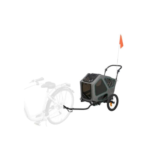 TRIXIE - Fahrrad-Anhnger S, 64 cm x 92 cm x 80  | DeinDeal